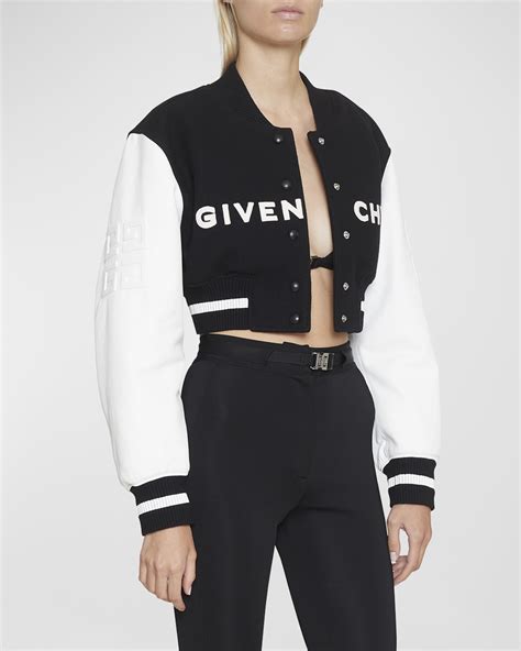 givenchy long jean jacket|Givenchy varsity jacket women's.